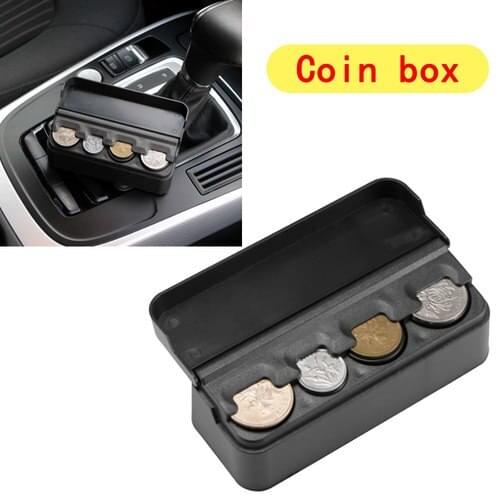 New car coin box home car dual purpose to receive change coin box car coin box