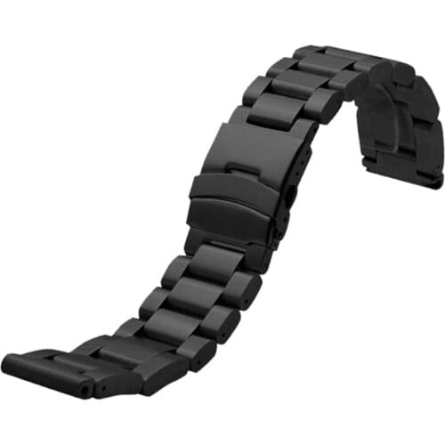 Men Sport Stainless Steel Watchband Strap 23mm Folding Buckle For Luminox Watch Band 3050|3051|6402