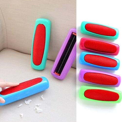 Carpet Dust Brush Plastic Bedside Table Crumb Sweeper Pet Hair Fluff Cleaner Sticky Picker Roller Clothes Sweeping Cleaning