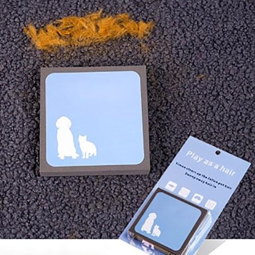 Pet Brush Anti-Static Lint Dust Hair Remover Foldable Fluff Fabric Pet Hair Cleaning Brush Sweater Sticky Wool Device Reusable