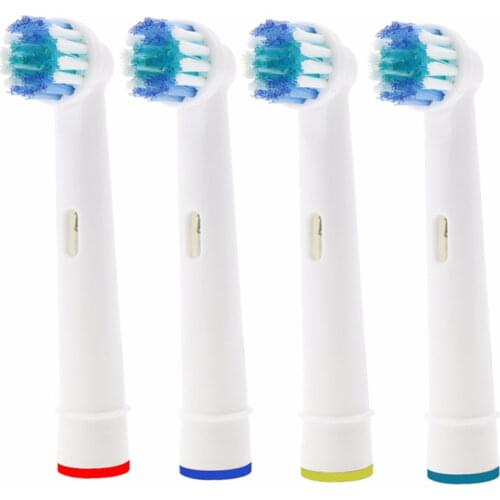 Newday 4Pcs/lot Replacement Electric Toothbrush Heads For Oral B EB 17 SB-17A Hygiene Care Clean Electric Tooth Brush