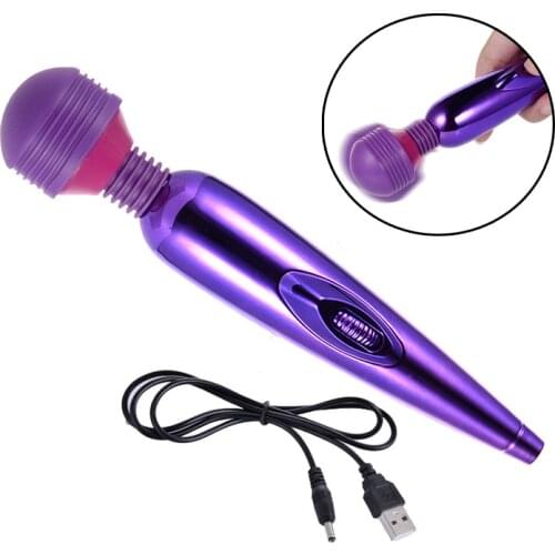 Sex Shop Powerful AV Wand Vibrators for Women Charging Dildo Vibrator Clitoris Stimulation Massager Sex Masturbators For Woman