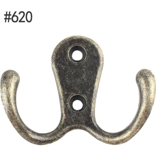 1pc Classic Wall Robe Hook With Zinc Alloy Door Vintage Coat Hat Bag Towel Hanger Bathroom Antique