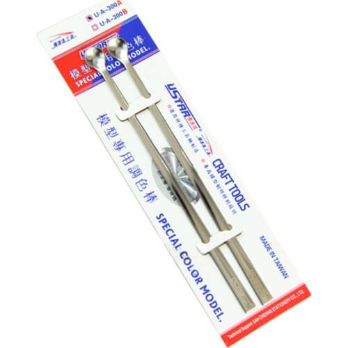 2pcs/set U-STAR UA-300A High Quality Stainless Steel Paint Stirrers,Made in TaiWan,Model Kit Tools