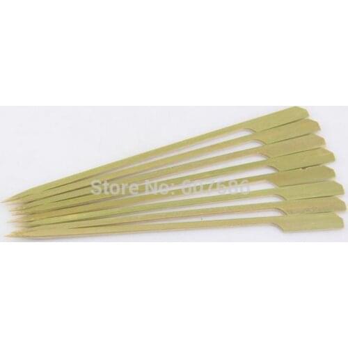 2000 Pieces 18cm Bamboo Appetizer Toothpicks Picks Skewers Stick for Cheese Fruit Snacks Grill Kebab Barbeque BBQ Free shipping