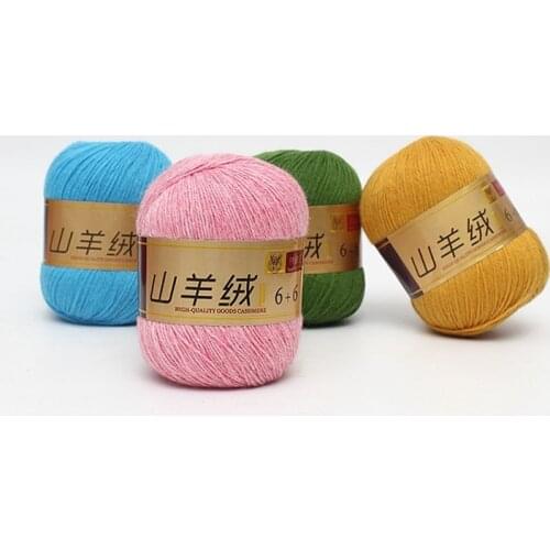 300 G Hand Knitting Cashmere Yarn for Sweater Scarf Hat Diy Crochet Yarn Home Sewing Supply Breathable Anti-pilling