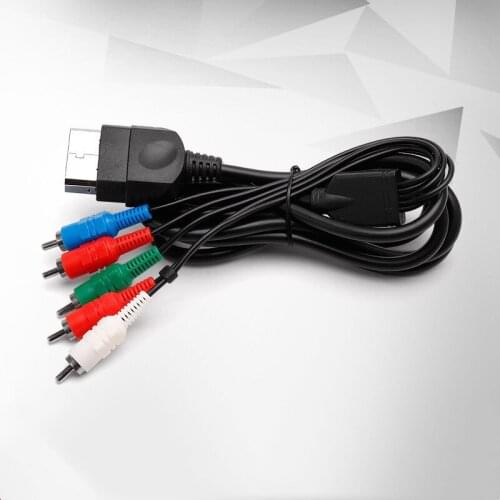 5 Pcs For Original Xbox HD Component AV Cable Cord High Definition Hookup Connection