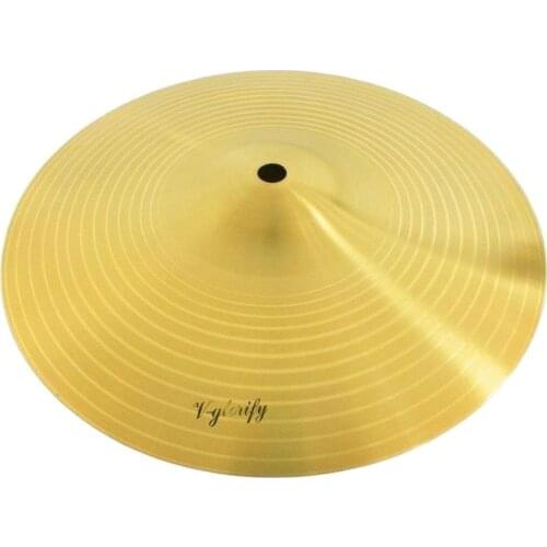 8 inch Alloy Crash Cymbal Drum Set Durable Brass Alloy Cymbal gold color