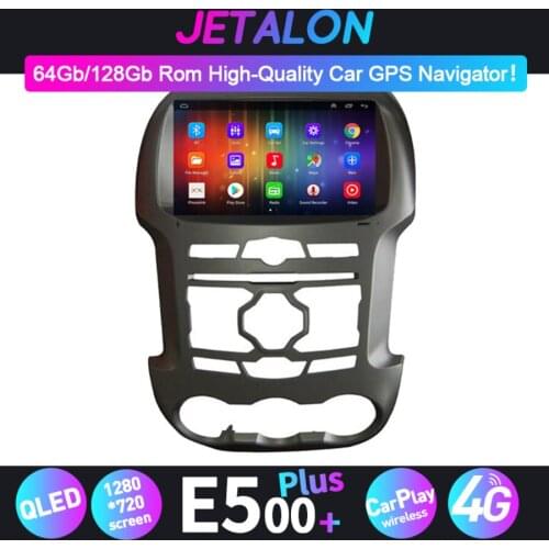 For Ford Ranger F250 2015 Car Radio Stereo GPS Navigator 6GB Ram 128GB Rom Autoradio 2Din Android 10 Bluetooth Multimedia Player