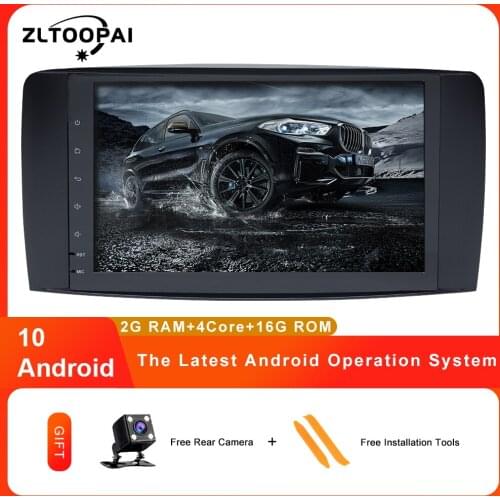 ZLTOOPAI Android 10 Car Radio DVD Player For Mercedes Benz R Class W251 R280 R300 R320 R350 R63 2006-2013 GPS Navigation Stereo