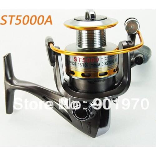 FREE SHIPPING Aluminium Spool SPINNING FISHING REEL 8BB 5.1:1 ST5000A