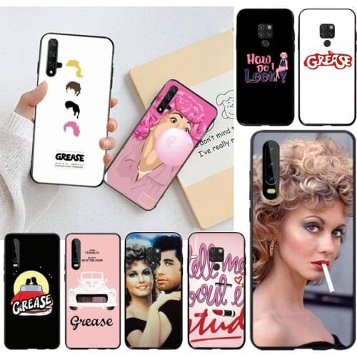 Grease Tell Me About it Stud Soft Silicone TPU Phone Cover for Huawei P40 P30 P20 lite Pro Mate 20 Pro P Smart 2019 prime