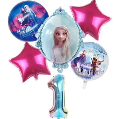 Disney Frozen Elsa Princess Baby shower girl Party Decoration Kids Girl favor Disposable Tableware Birthday Party Decor Supplies