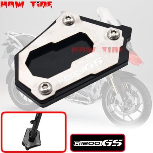 For BMW R 1200 GS LC R1200GS R 1200GS ADV Adventure 2013 2014 Motorcycle Kickstand CNC motorcycle Side Stand Enlarge extension