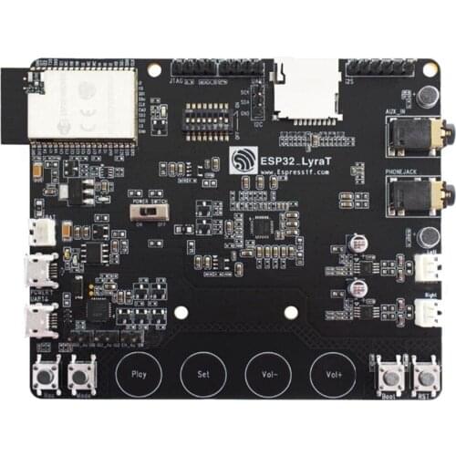 ESP32-LyraT for Audio IC Development Tools buttons, TFT display and camera supported ESP32 LyraT ESP32-LyraT