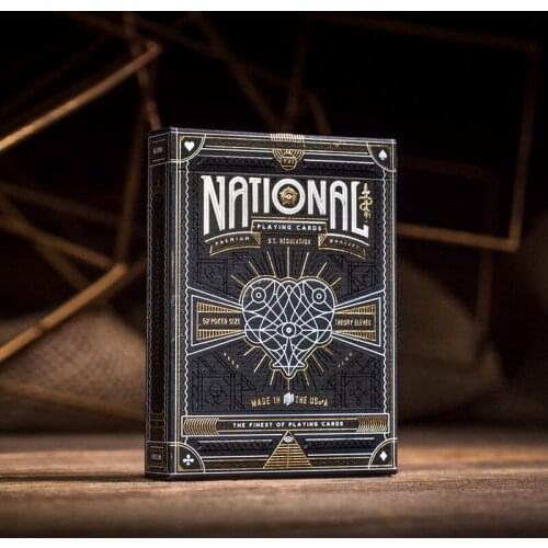 National Playing Cards Poker Size Deck USPCC Theory11 Custom New Sealed Magic Props