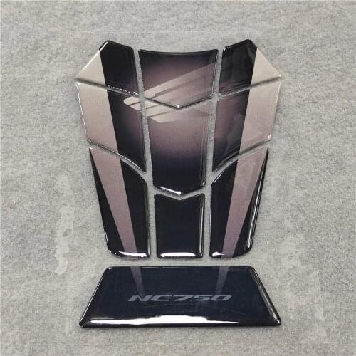 Motorcycle 3D Resin Stickers For HONDA NC750 NC750X NC 750 X Fuel Tank Pad MOTO High Quality Applique Sticker Reflective Decal