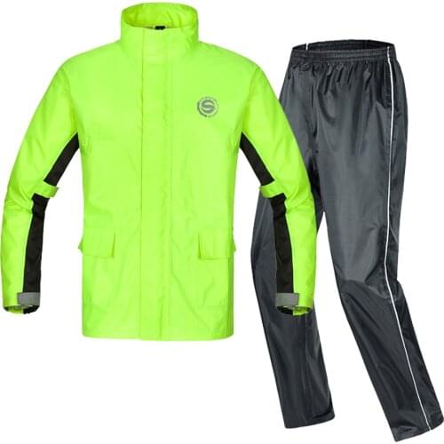 Motorcycle raincoat split suit, bicycle waterproof jacket, biker, two colors