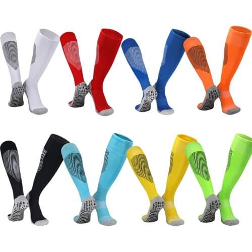 Mens And Womens Nylon Football Socks Non-Slip Towel Socks Anti-Friction Breathable Training Socks Long Tube Over The Knee
