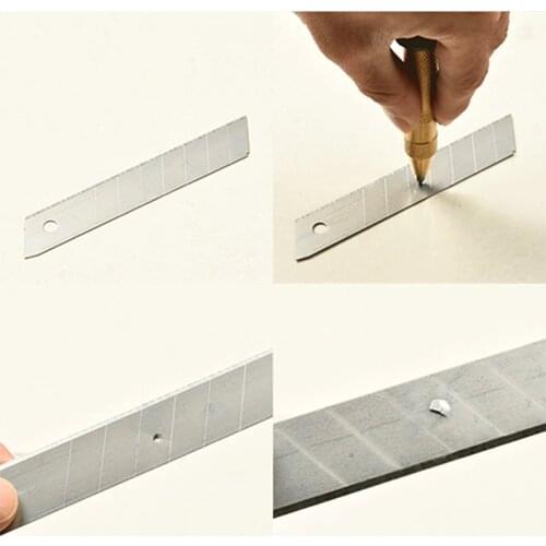 NEW Automatic Center Punch Drill Center Punch Drill Bit Tools Break Device Positioner Semi Automatic Window Breaking Device