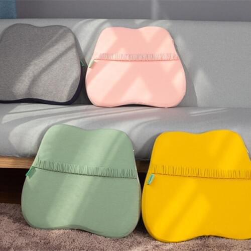 Chair Cushion Backrest Space Memory Foam Cotton Waist Pillow Office House Waist Seat Waist Coussin Lumbar Pillow подушка Mat