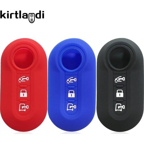 Silicone Key Case Holder Shell Cover for Fiat Ducato for Citroen Jumper for Peugeot Boxer 3 Button Remote Cover Key Protection