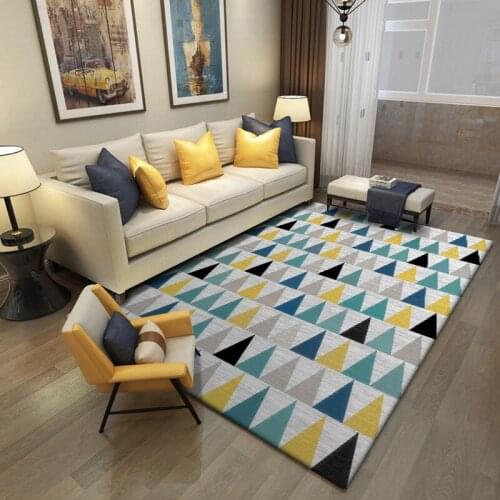 Modern Geometric 3D Carpets For Living Room Home Area Rugs Bedroom Decor Soft Carpet Coffee Table Floor Mats Kids Room Play Rug