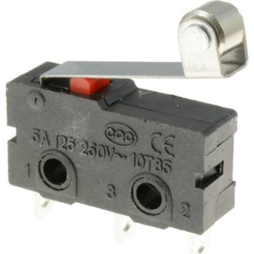 10Pcs KW12-3 Micro Roller Lever Arm Normally Open Close Limit Switch