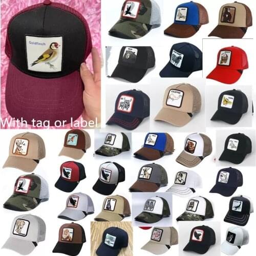 GOORIN BROS COCK Baseball Cap Animal Embroidery Anime Cute Embroidery Summer Mesh Mens Ms. Outdoor Sunshade hats-A15