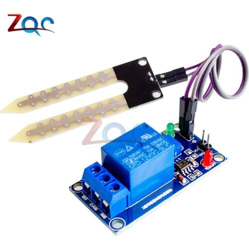 Soil Moisture Sensor 12V Relay Control Module DC 12V soil moisture sensor relay Automatic watering of humidity starting switch