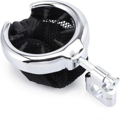 22mm 25mm 32mm Iron Metal Motorcycle Handlebar Mount Water Drink Cup Holder Basket
