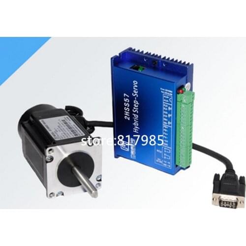 New 86 NEMA34 4.5NM 4A 1000 Encoder 86J1880EC-1000+2HSS86H closed loop Stepper Motor+Drive Kit Engraving Cutting machine