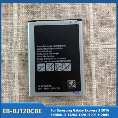 Original Replacement Phone Battery EB-BJ120CBE For Samsung Galaxy Express 3 2016 Edition J1 J120A J120 J120F J120ds 2050mAh