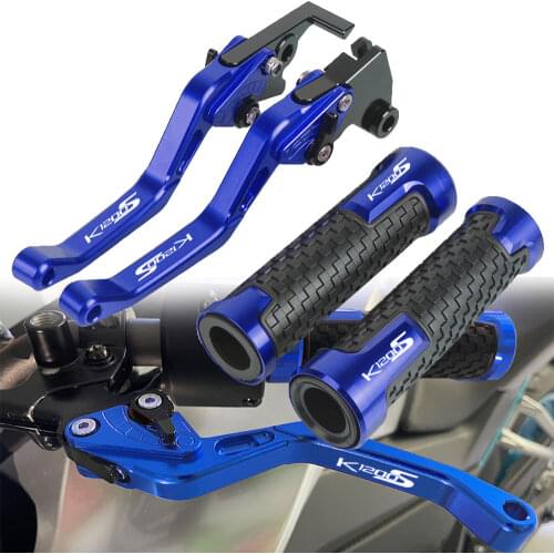 Motorcycle Brake Handle Clutch Lever CNC Aluminum Adjustable Clutch Brake Levers FOR BMW K1200S K1200 S 2004 2005 2006 2007 2008