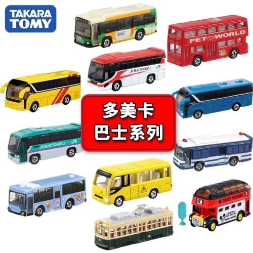 Takara Tomy Tomica Metal Diecast Vehicles Model Bus Toy Cars JR/HATO/TOEL/London Bus New in Box