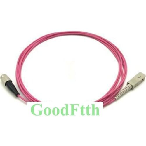 Fiber Patch Cord Cable FC-SC SC-FC OM4 Simplex GoodFtth 1-15m 6pcs/lot