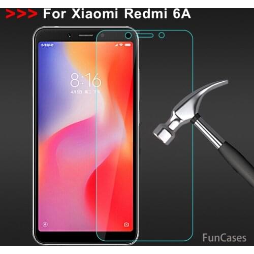 Tempered Glass for Xiaomi Redmi 6A Screen Protector 9H 2.5D Toughened Phone Protective Film for Xiaomi Redmi 6A Glass Xiomi