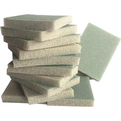 10Pcs Wet Dry Sponge Sand Block Polishing Grinding Sponge Sandpapers Furniture Metal Derusting Plastic Molding Abrasive Tool