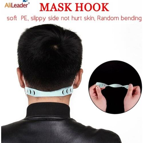 Alileader Hot Sale 6/12pieces Prevent Ear-pulling Adjustable Anti-Slip Mask Ear Hook Holder Accessories Buckle