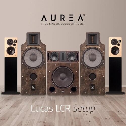 Aurea Lucas LCR set - HOME CINEMA-HOME theater system