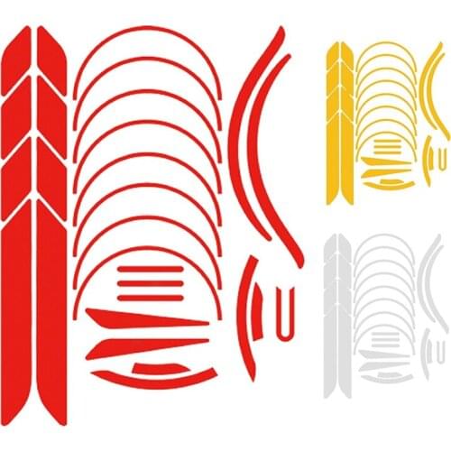 For Xiaomi M365 1S Pro 2 Electric Scooter Fluorescent Body Decoration Warning Driving Safety Accessory