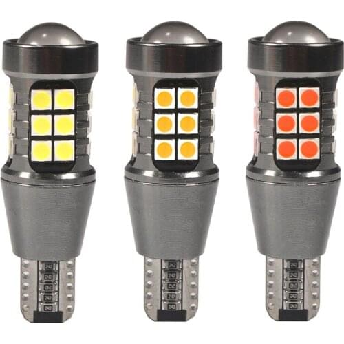 NHAUTP 2Pcs Canbus T16 T15 921 W16W LED Car Reverse Lights Bulbs for Hyundai Tucson 2017 Creta IX35 Solaris Accent IX30 Elantra