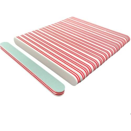 New 5Pcs/Lot Nail File Buffer Sanding Block Pedicure Manicure Buffing Polish Beauty Tools Professional Nail Files Blue for Woman