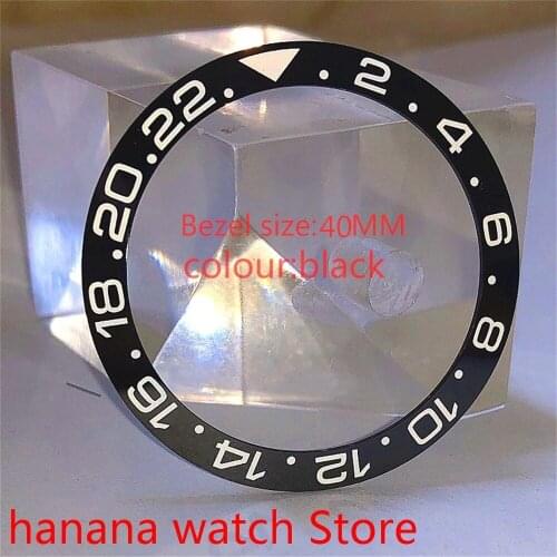 Bliger brand new high-quality hot-selling 40mm pearl rotating black bezel white suitable for 43mm self-winding mens watch