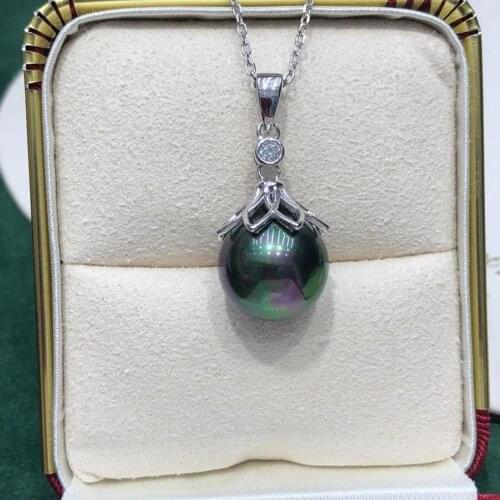 New Trendy 925 Sterling Silver Pendant Base Settings Mountings Findings Parts for Pearl Beads Crystal Jade Agate 5pcs/lot