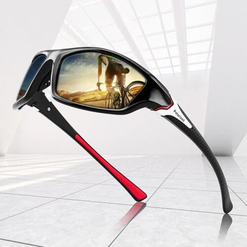 CLLOIO New Luxury Polarized Sunglasses Men Driving Shades Guys Sun Glasses Vintage Travel Fishing Sport Glasses Cycling Goggles