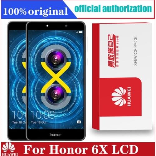 Original 5.5'' Display Replacement For Huawei Honor 6X LCD Touch Screen Digitizer AssemblyBLN-L24 BLN-AL10 BLN-L21 BLN-L22 LCD