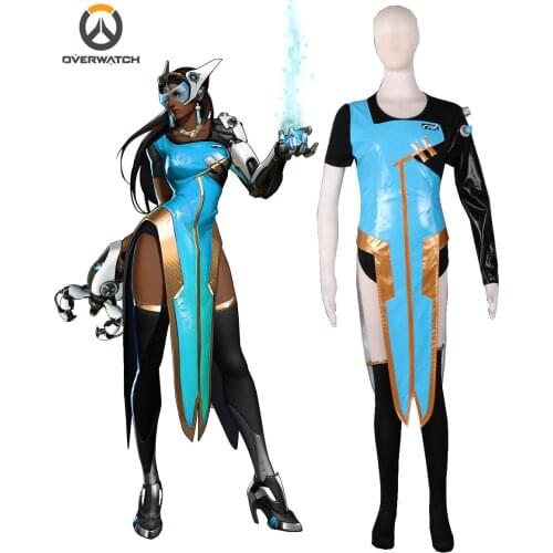 OW Satya Vaswani Symmetra Dress Game Cosplay Costume Tailor Made