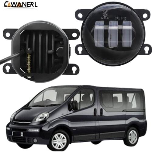 Fog Light Assembly For Renault Kangoo Grand Kangoo 2007-2015 Car 30W 6000LM Front Bumper LED Fog Lamp DRL White Amber H11 12V
