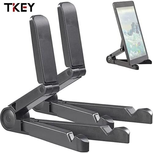 2PCS Folding Tablet Holder Triangle Stand For iPhone Xiaomi Samsung 180° Adjustable for Mobile Phone E-book Reader Book Bracket